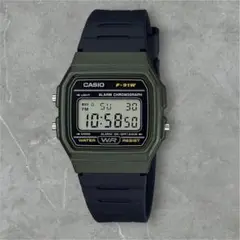 CASIO 腕時計 カシオ F-91WM-3A チープカシオ 新品 カーキ