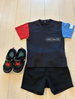 MEGALOS 体操服 上下　シューズ　3点セットメガロス　ミライク