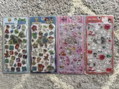 ディズニー プチドロップシール 4枚セット まとめ売り
