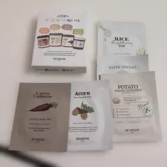 SKINFOOD フェイスパッドセット 5種