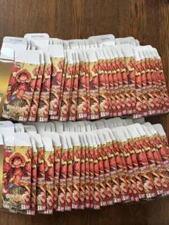 ワンピース　カード　ザベスト　空箱53個