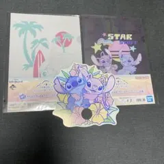 リロ&スティッチ　1番くじ　G賞　2種➕うちわ