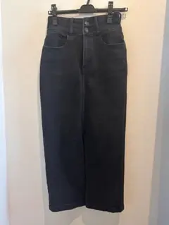 AZUL by moussy ダークグレー デニム　タイトスカート S