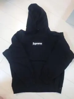 Supreme Box Logo Hooded Sweatshirt 黒 XL