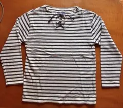 レアなデザイン。SAINT JAMES ストライプ 長袖カットソー