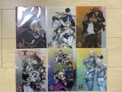 刀剣乱舞　クリアファイル　A5 全種　セブンイレブン