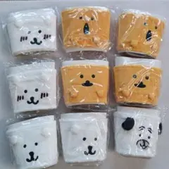 自分ツッコミくま ケーブルマスコット 5点セット カプセルトイ ナガノ