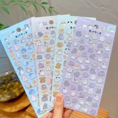 オバケーヌ　シール　4点セット