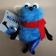 【パペットスンスン】ぬいぐるみマスコットwinterver 赤　新品タグ付き