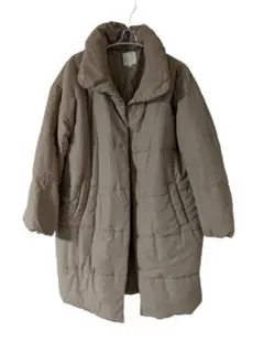 earth music&ecology ベージュ ダウンジャケット Lサイズ