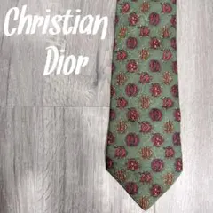 シルク Christian Dior ネクタイ SILK フランス製