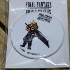 ファイナルファンタジー　クラウド　缶バッジ