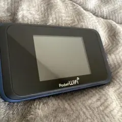 Pocket WiFi 501HW ネイビー HUAWEI 初期化済みのサムネイル