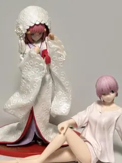 S*）様 五等分の花嫁　中野　二乃　一花　フィギュア　一番くじ