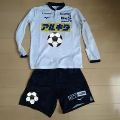 矢板中央 サッカー部 白練習着上下セット - メルカリ