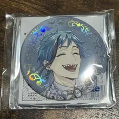 ディズニー ツイステッドワンダーランド フロイド 缶バッジ プラチナ
