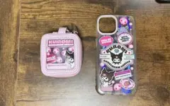 SKINNYDIP クロミワイヤレスイヤホンポーチ iPhone15 ケース