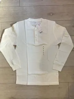 UNIQLO ワッフルヘンリーネック 長袖