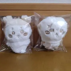 ちいかわ ぬいぱれっとミルクいろ マスコット カニちゃん　ラッコ