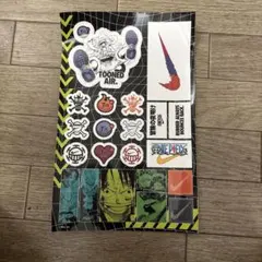 週刊少年ジャンプ42.43特大合併号とじこみ付録　ワンピースNIKEコラボ