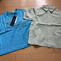 コムサデモード　フィユ　半袖Tシャツ　シャツ　110㎝　2枚セット