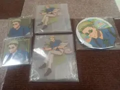 呪術廻戦 セガラッキーくじ 七海建人 缶バッジ アクリルストラップ、スタンド