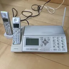 パナソニック おたっくす 子機2台 FAX 電話機 KX-PW503DW レトロ 