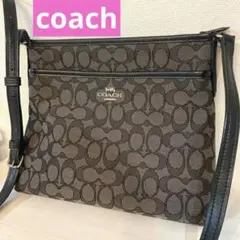 COACH コーチ F29960 シグネチャー ショルダーバッグ ブラック 黒