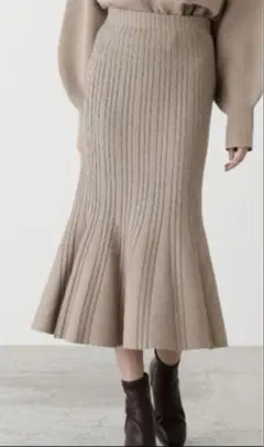 AZUL by moussy フレアスカート M