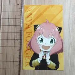 SPY×FAMILY WIT×CLW 原宿 限定 特典イラストカード アーニャC