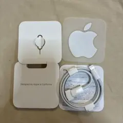 Apple純正Lightningケーブル タイプC iPhone付属品　4