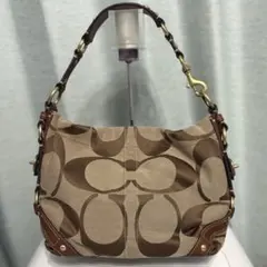 COACH コーチ シグネチャー ワンショルダーバッグ F10619
