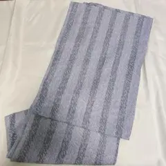 洗える着物 小紋 グレーストライプ