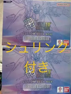 新品未開封 ガンダムFreedom Ascension カスタムデッキ 2BOX - メルカリ