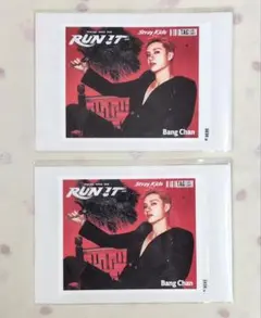 Stray Kids RUN IT ラベル缶 ラベル バンチャン ②