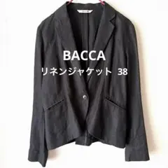 BACCA リネンジャケット BLACK 38のサムネイル