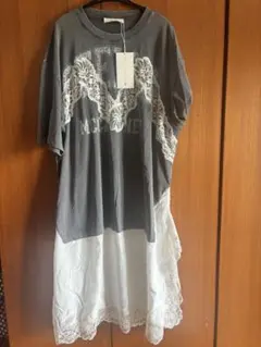 未使用タグ付きステラマッカートニー H&M Tシャツワンピース Mサイズ