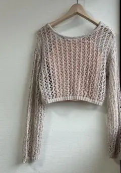 wcloset 2way キラキラ　ラメ　　カーディガン　キャミソール　セットのサムネイル