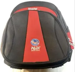 【希少】PADI スキューバーダイビングマスター リュック黒×赤