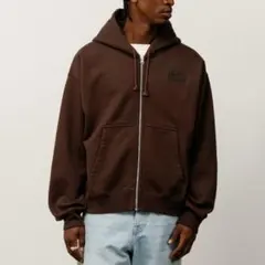 Stussy Nike FleeceZip Hoodie DarkCinder