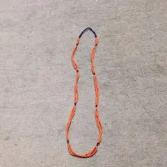 ビーズ ネックレス　3連　ハンドメイド