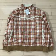 9.29 ペレペレ 新品未使用 ブルゾン チェック エスプレッソコンボ 4X