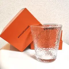 【新品未使用】ANXIORANGE ウイスキーグラス ロックグラス 箱説明書付き