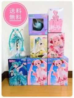 初音ミク　桜ミク　フィギュア　AMP Bicute セット　まとめ売り 初音ミク 桜ミク フィギュア AMP Bicute セット まとめ売り - メルカリ