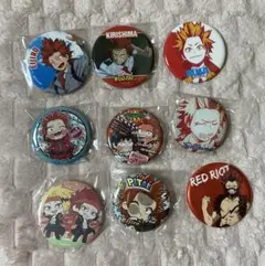 切島鋭児郎　ヒロアカ　僕のヒーローアカデミア　缶バッジ　ぴたでふぉ　場面写