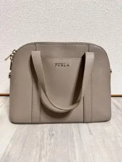FURLA ショルダーバッグ 2way SANDY グレージュ