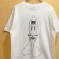 CUNE 半袖Tシャツ 両面プリント ホワイト M
