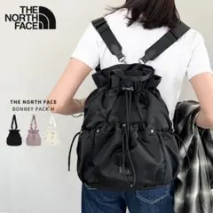 ノースフェイス バケットバッグ ショルダーバッグ ボニーバックパックM ブラック