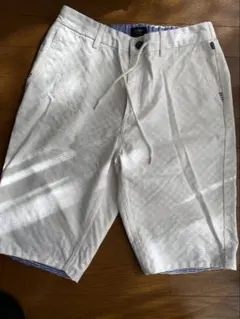 BEAMS ホワイト メンズハーフパンツ