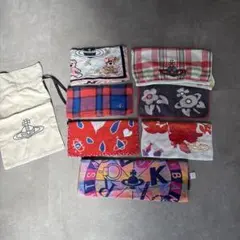 ハンカチ7枚セットと巾着 Vivienne Westwood